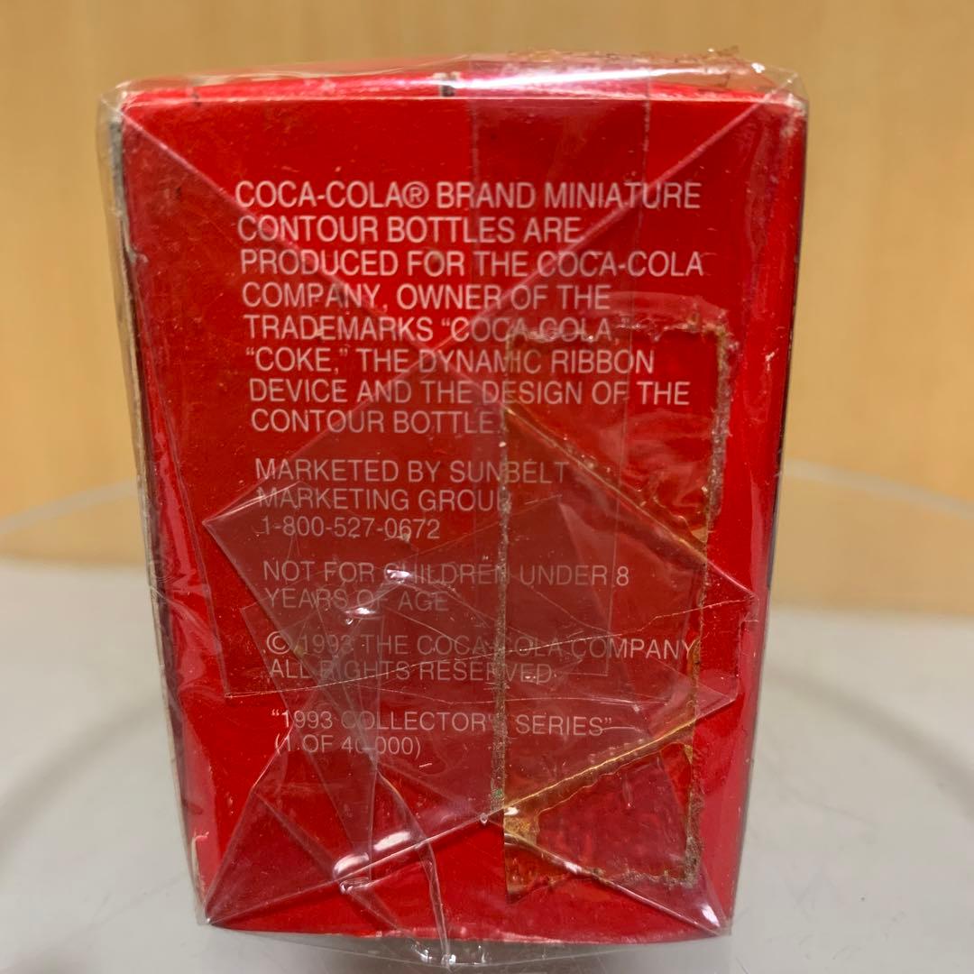 入手困難】【希少】Coca-Cola ミニチュアボトル 6本セット ケース付き