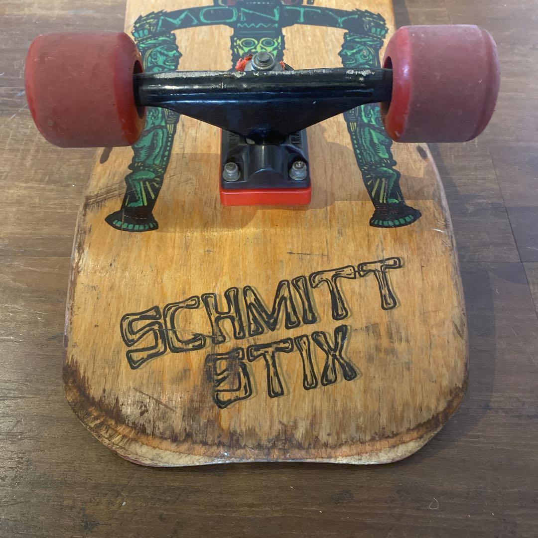 80’s old school Schmitt Stix skateboard