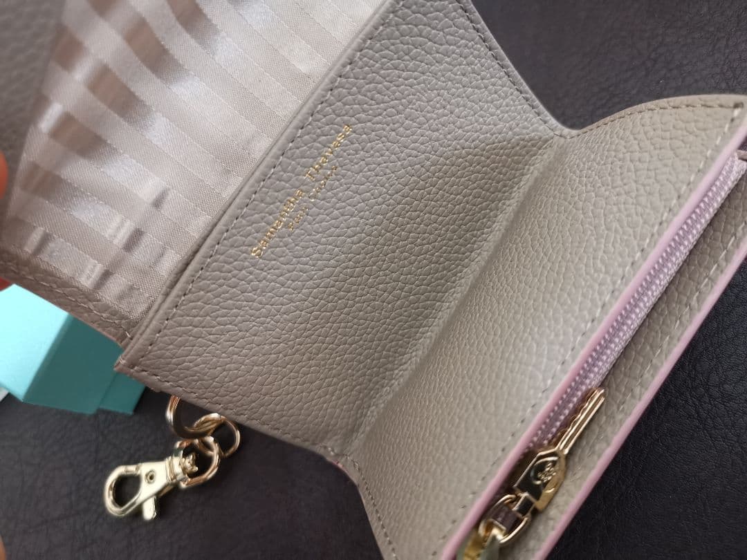 (新品)サマンサタバサ 牛革ミニミニ財布・ケース・キーフォルダー