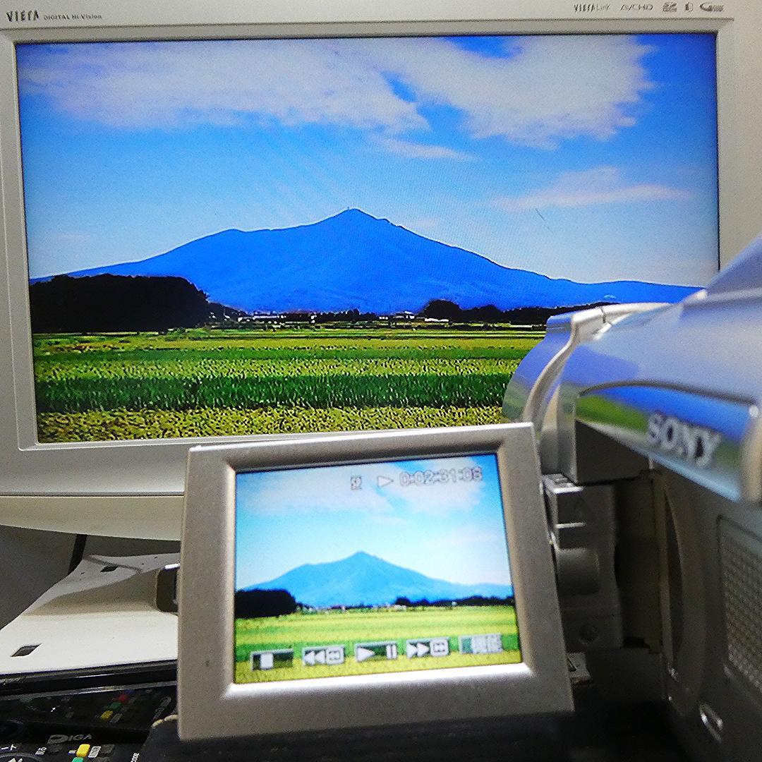 動作品 ソニーDCR-TRV70 MiniDV ビデオカメラ DVDダビングに