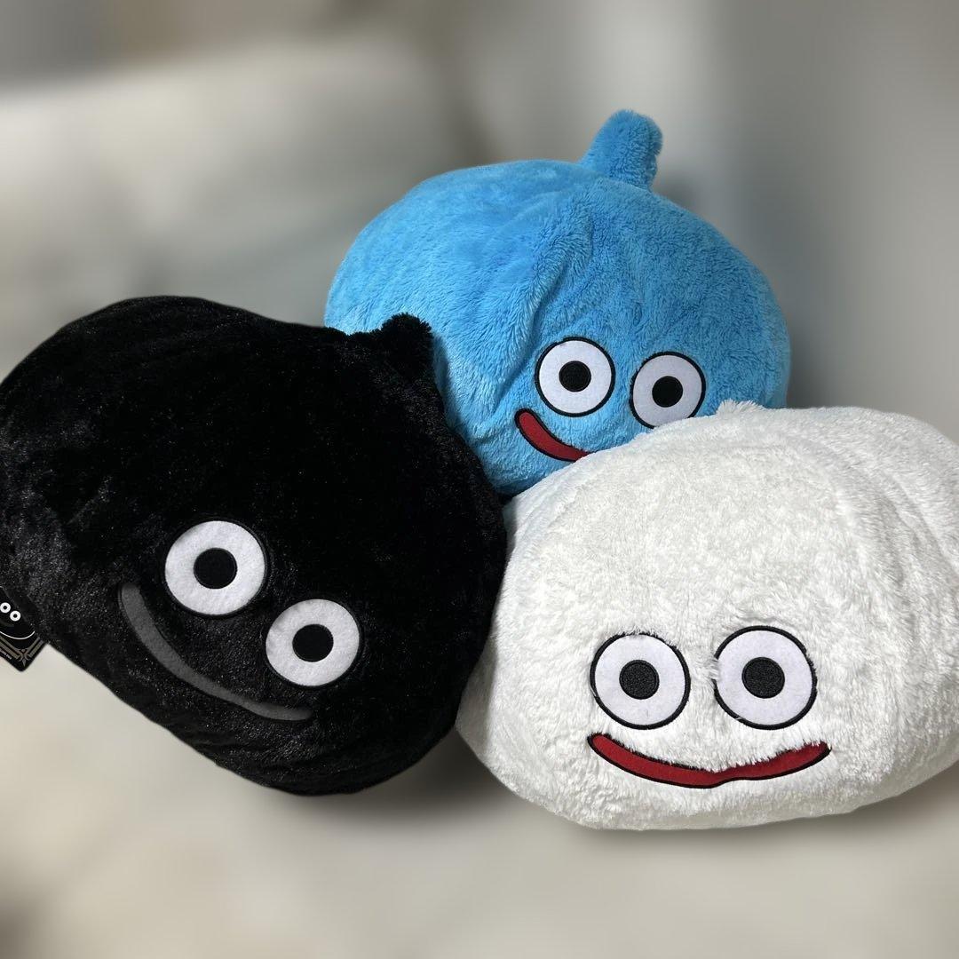 【新品・タグ付き】ドラゴンクエストおおきなもふもふぬいぐるみ　スライム3種類