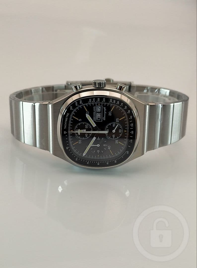 待望のテレビスクリーン型【御代田os00/新品】ムーンウォッチ クロノグラフ①