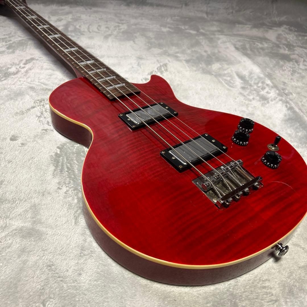 希少】GrassRoots レスポールベース フレイムメイプル レッド - メルカリ