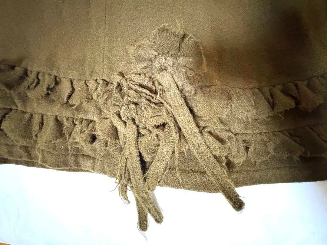 トリココムデギャルソン　モチーフスカート　ウール　ビンテージ　Mサイズ