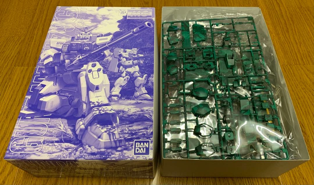 未組立 C3 PRE限定 MG RX-79(G) 陸戦型ガンダム 森林用A