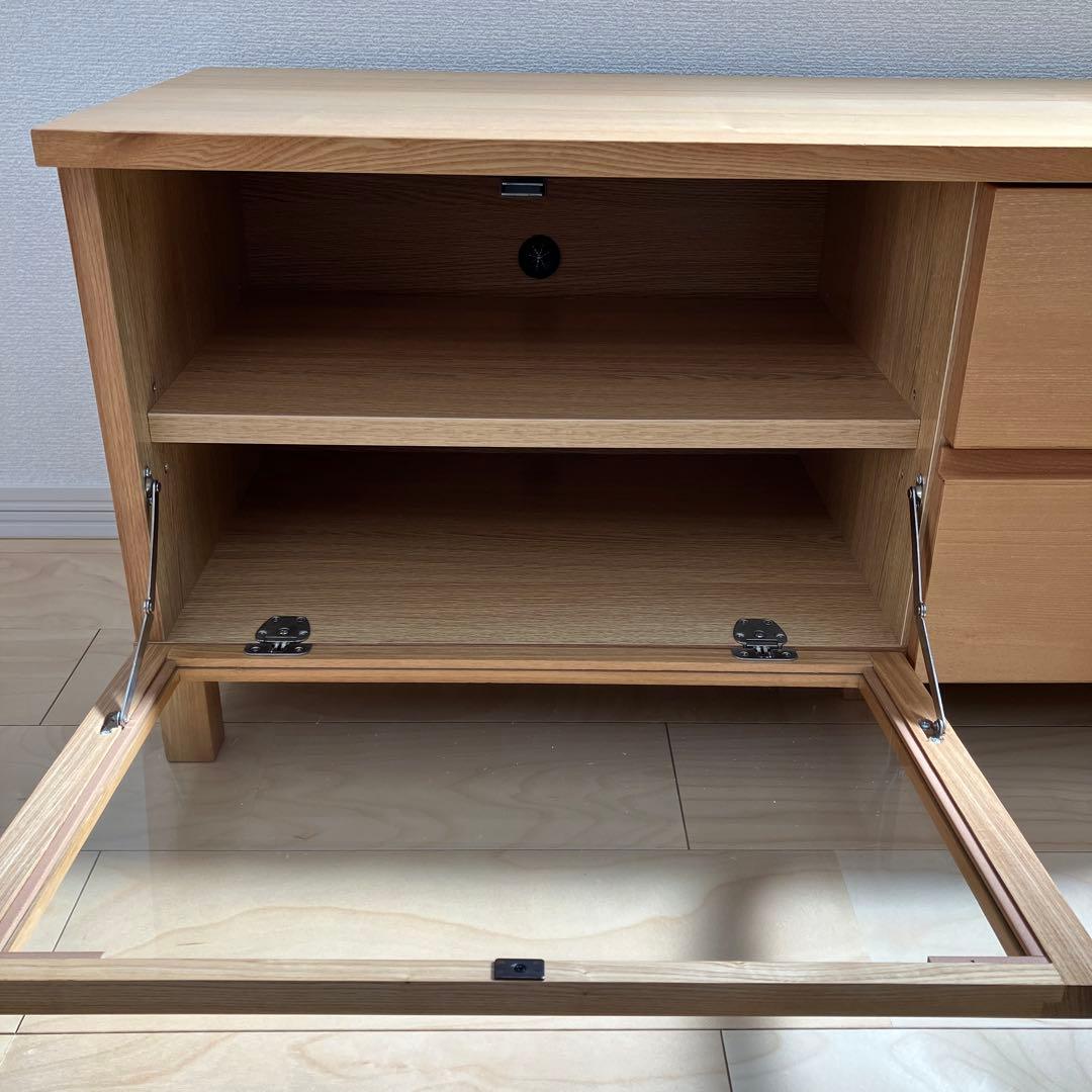 無印良品 【廃盤品】 脚付き 木製テレビボード - メルカリ