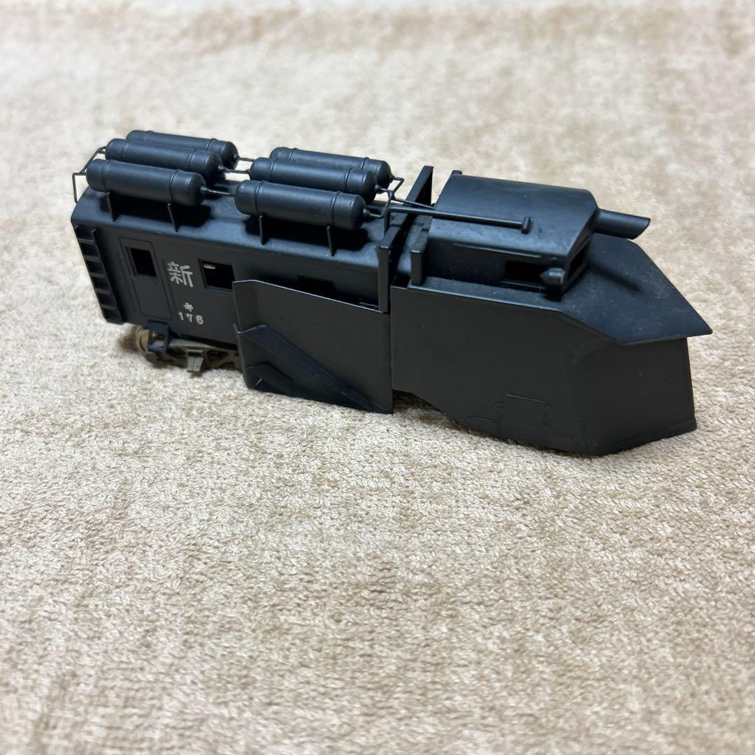 HOゲージ 除雪車　キ 国鉄 キ620 ロータリー式除雪車 (キ621・ボディ/テンダー黄帯) (鉄道