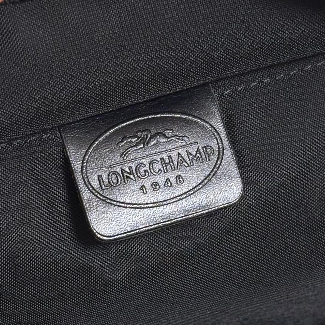 【美品】 ロンシャン ビジネスバッグ ブリーフケース レザー 2way ブラック