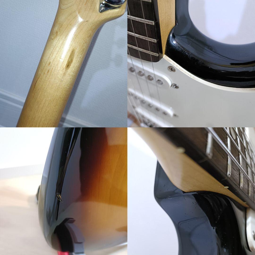 メンテ済｜Squier ストラトキャスター　サンバースト エレキギター