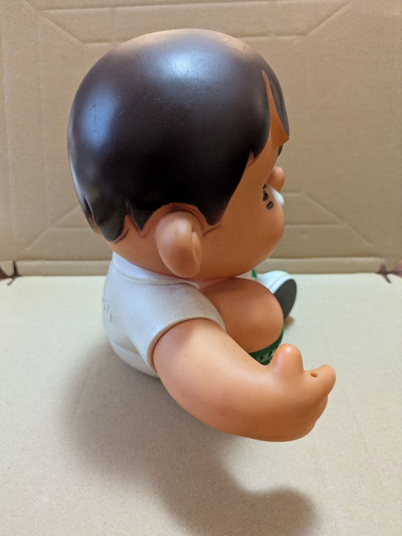 マキロン坊や　貯金箱　ソフビ　置物　昭和レトロ　山之内製薬
