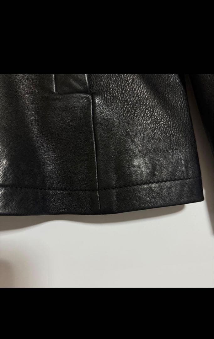 BANANA REPUBLIC 90s 本革 シープ ラム レザー ジ - メルカリ