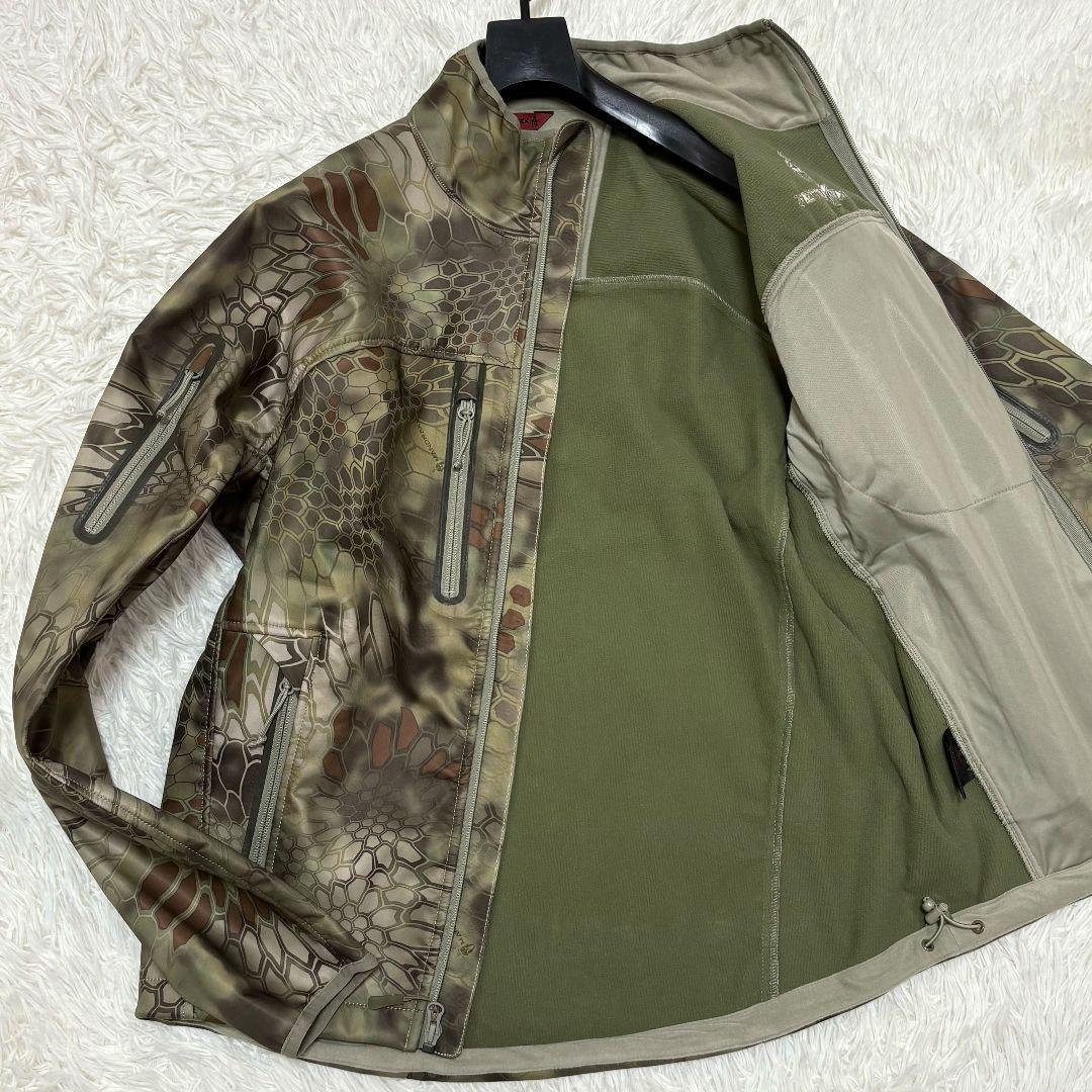 美品✨️ クリプテック ソフトシェル ジャケット マンドレイク 迷彩