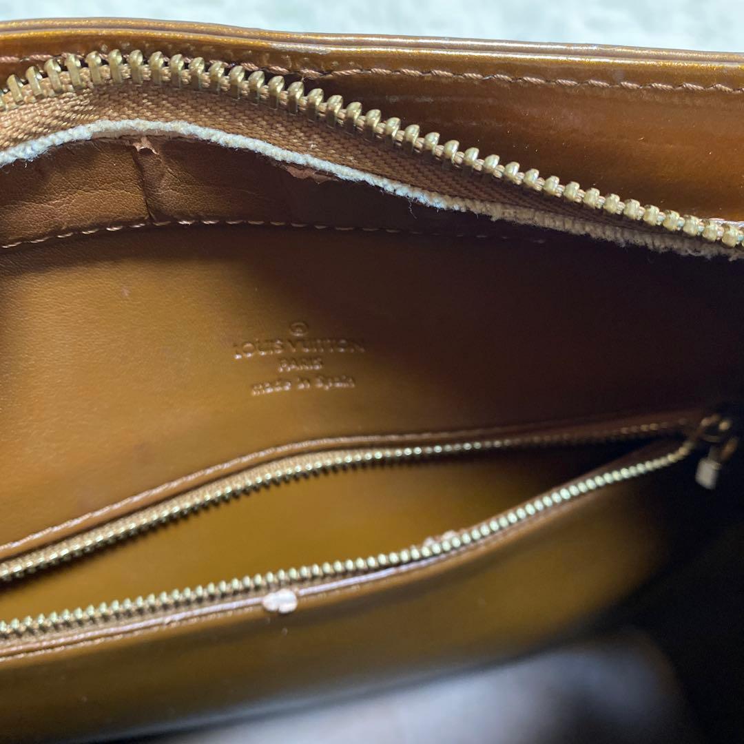 ルイヴィトン LOUIS VUITTON ヒューストン ヴェルニ ブロンズ