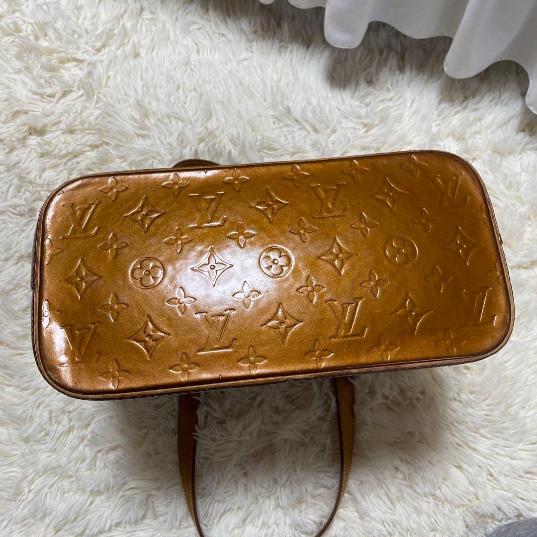 ルイヴィトン LOUIS VUITTON ヒューストン ヴェルニ ブロンズ