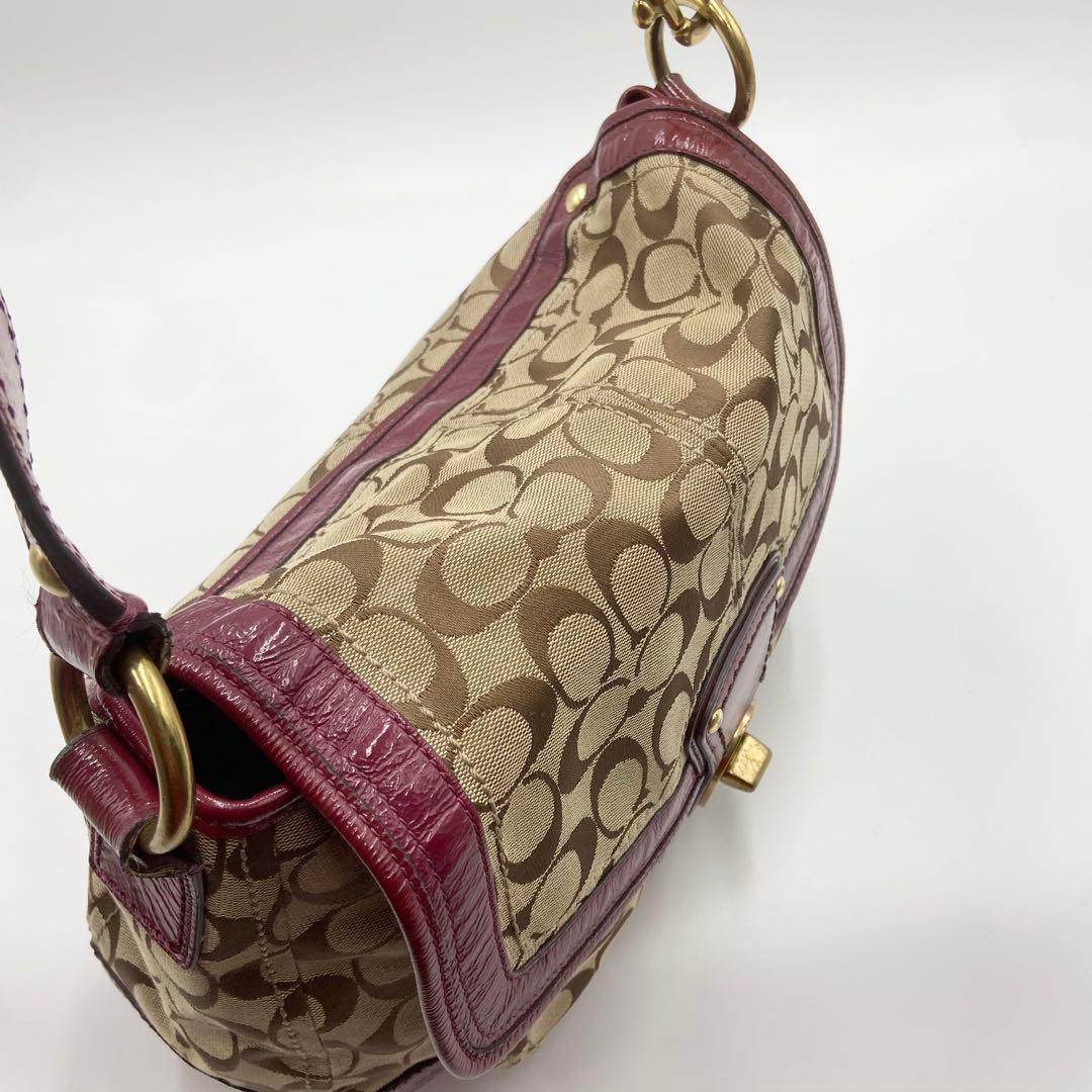 COACH コーチ　レガシー　y2k ワンショルダー　シグネチャー　キャンバス