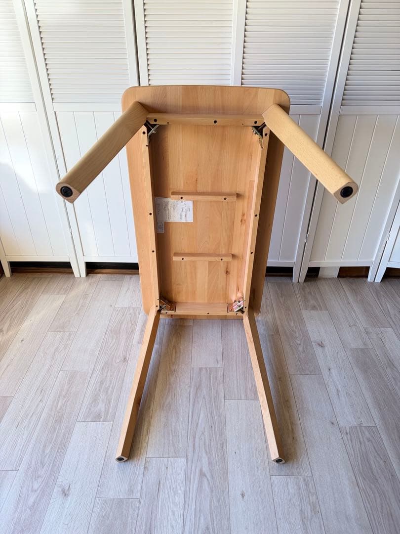 美品 ニトリ Nコレクション リビングデスク ナチュラル