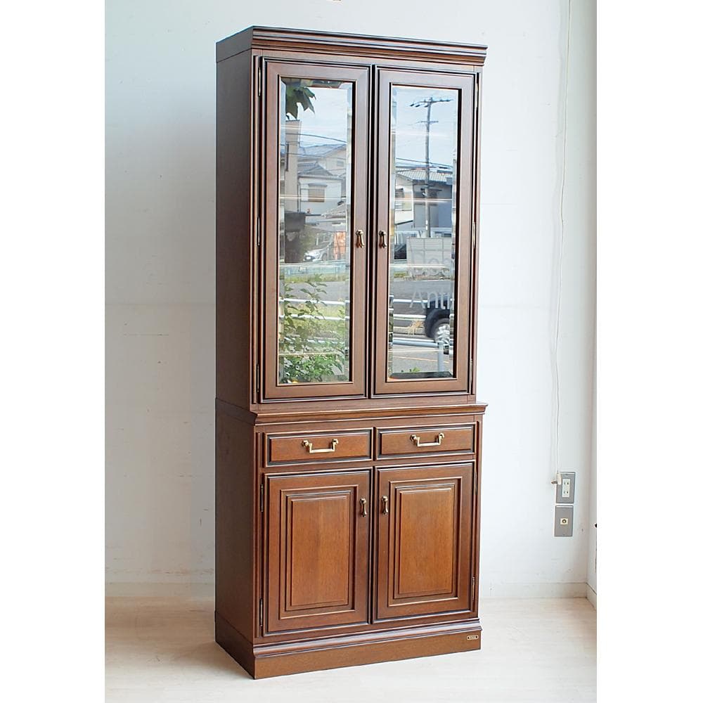 maruni｜マルニ木工｜地中海｜ガラス扉｜キャビネット