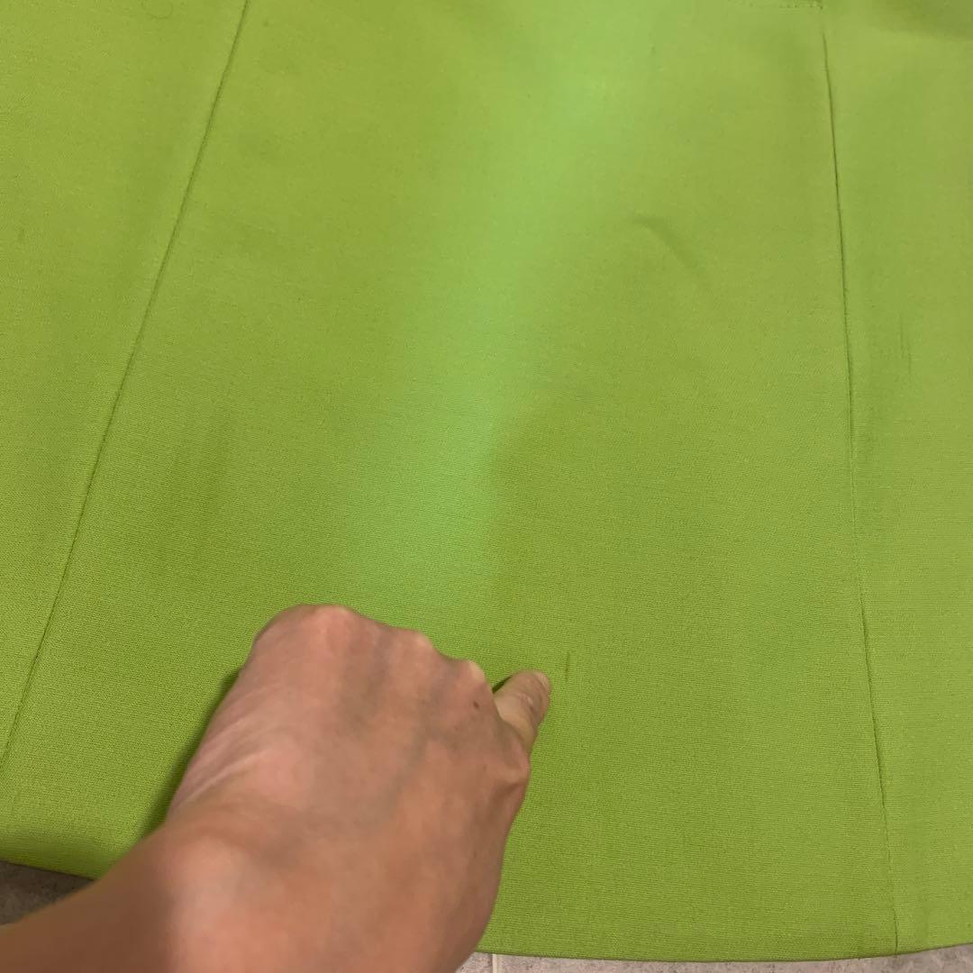 GUCCI ロゴ　パールボタン　スカート　38