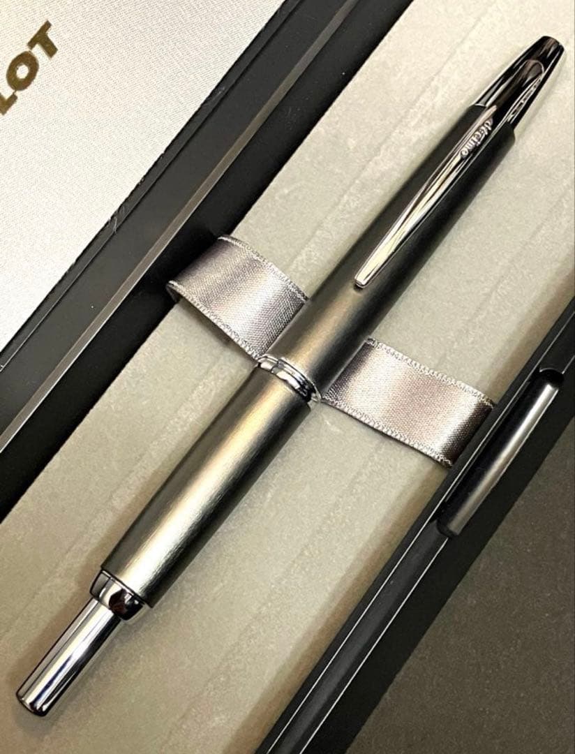 パイロット 限定 キャップレスデシモ 20カラーズ ダークグレー M字