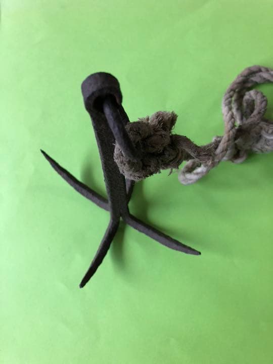 忍者の鈎 忍者の道具 入手困難な鈎 骨董品 鉄鈎