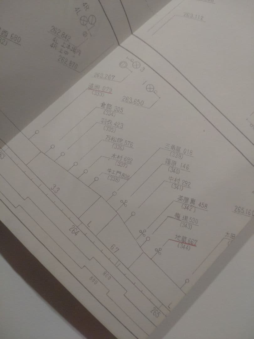 p*5様 運転関係線路要図 名古屋鉄道管理局