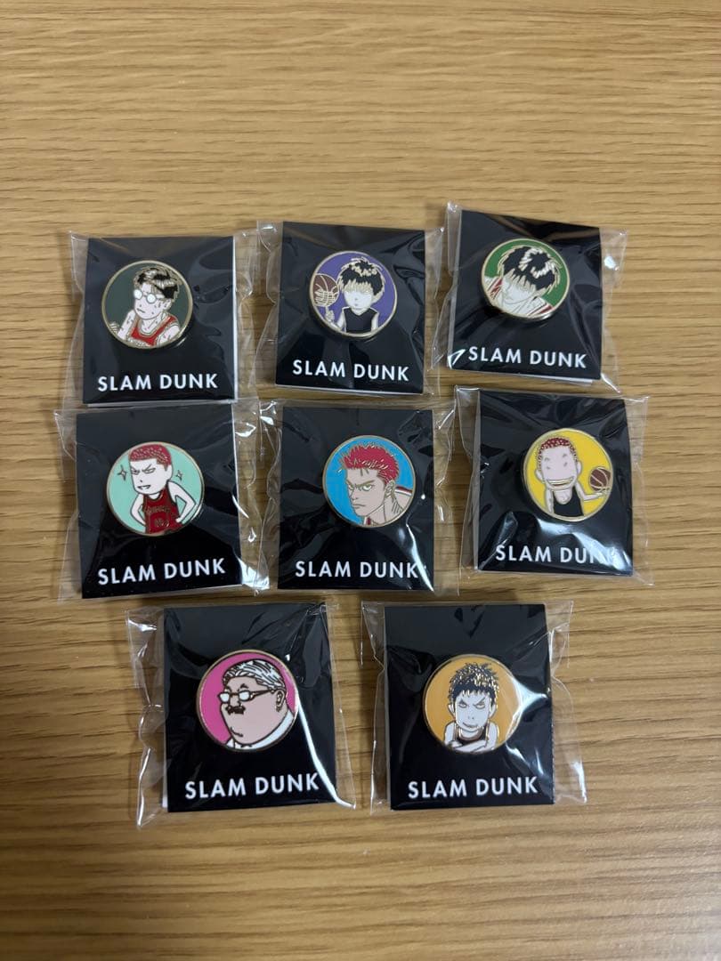 スラムダンク ピンバッジジャンプショップ新品未開封 SLAMDUNK