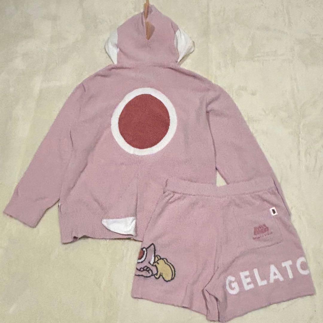 ジェラートピケ ヨッシー ショートパンツレディースジェラピケ セットアップ 上下