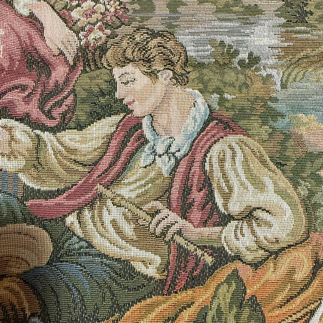 高級ゴブラン織り タペストリー アンティーク - メルカリ