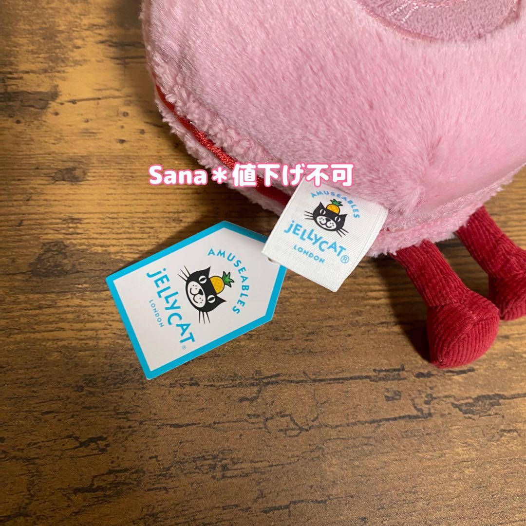 新品 ジェリーキャット ハート マカロン スイーツ ピンク macaron
