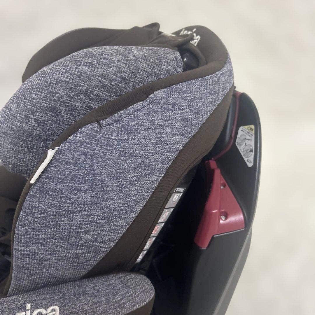 美品 Aprica アップリカ フラディアグロウ チャイルドシート ブラウン