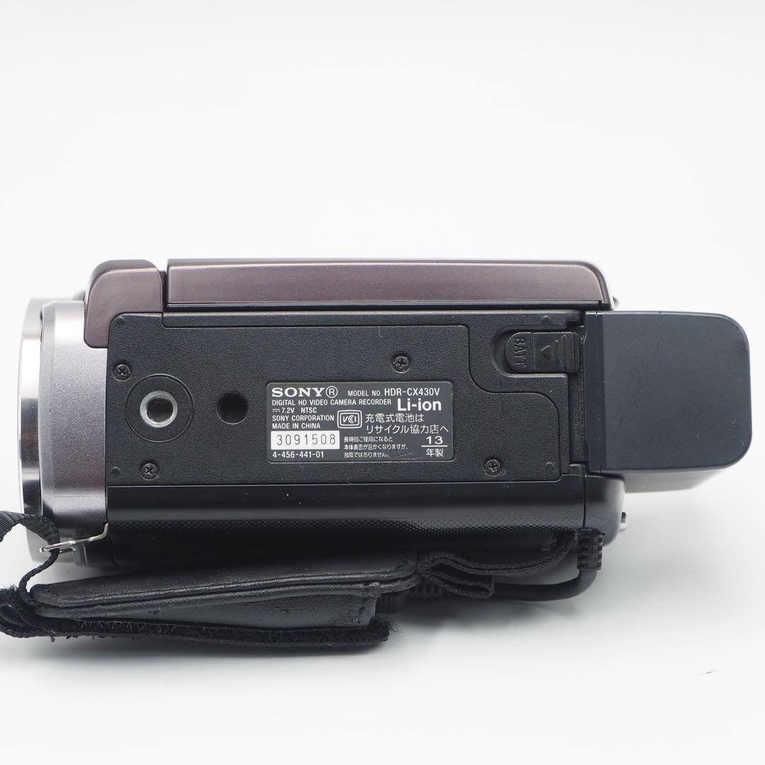 ビデオカメラ SONY HDR-CX430V 動作確認済み 中古品
