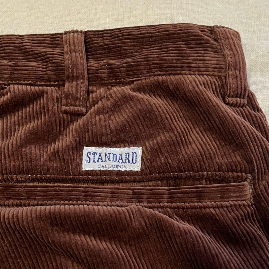 【希少★美品★W34】スタンダードカリフォルニア コーデュロイパンツ★ブラウン★ Standard California Easy Corduroy Pants delivery!! ｜ STANDARD