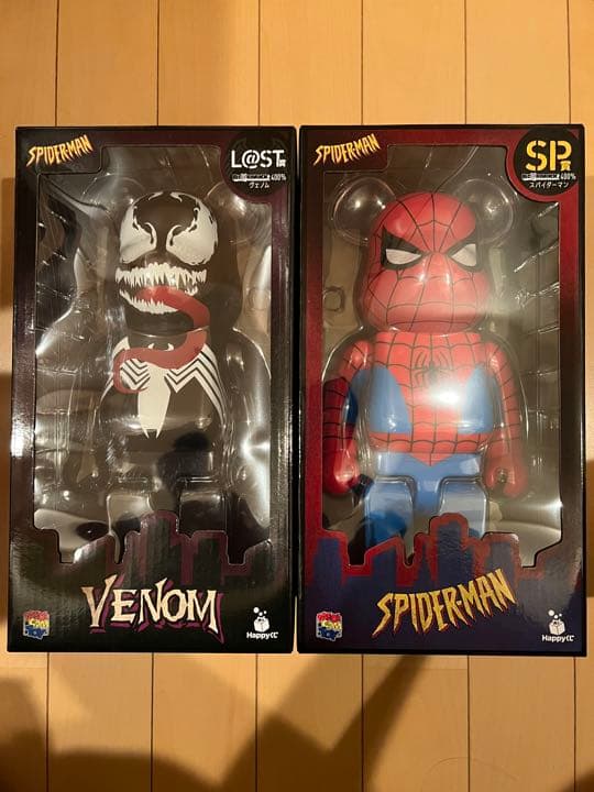 SPIDE-MAN BE@RBRICK ハッピーくじラスト賞ヴェノム