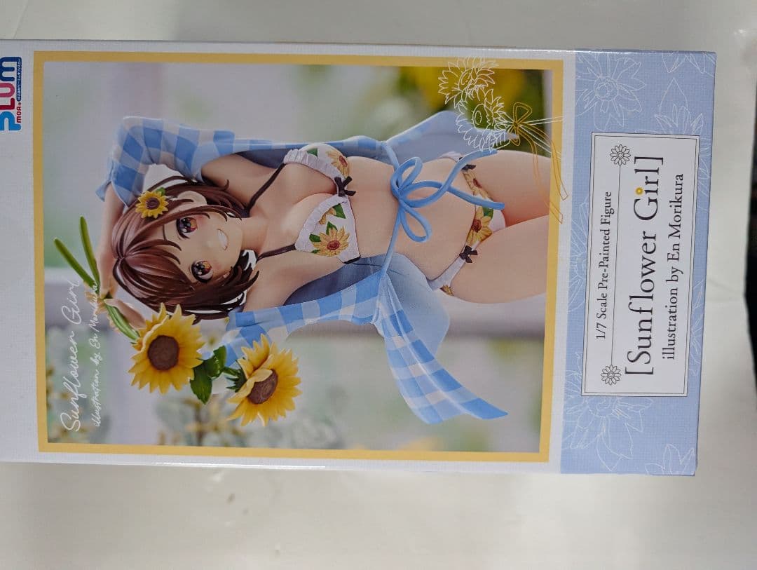 森倉円オリジナルイラスト　[向日葵の女の子]スケールフィギュア「特典付き」
