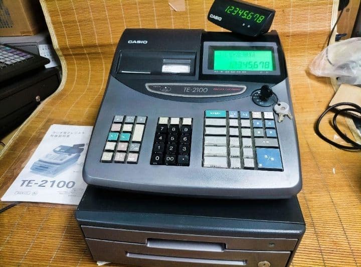 カシオレジスターTE-2100フル設定無料長期使用可能911772