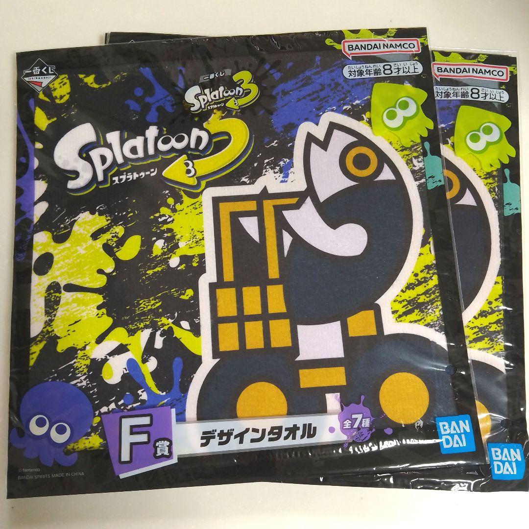 スプラトゥーン3 一番くじ タオル 6枚セット Splatoon