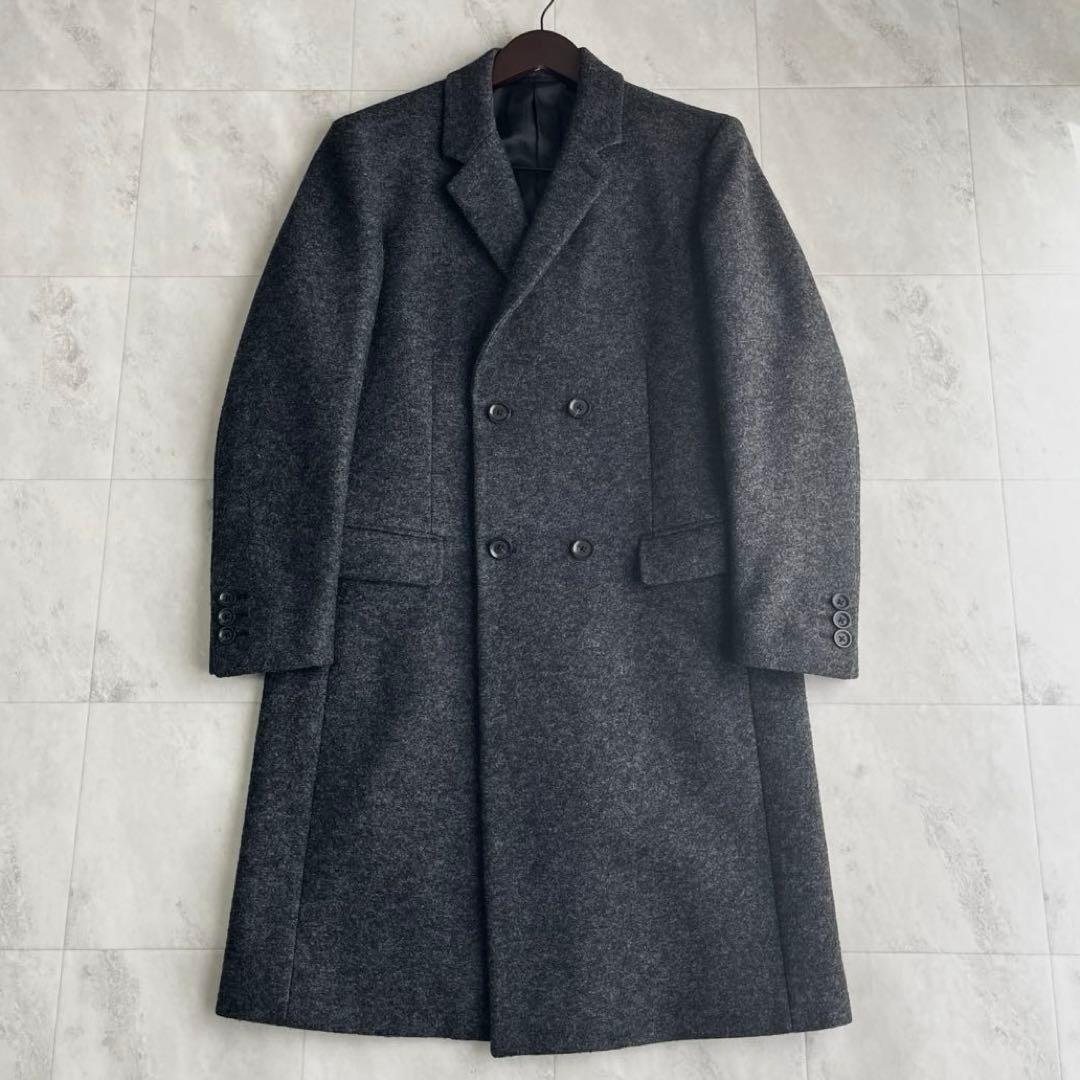 theory』ダブルチェスターコート／ウール／S - メルカリ