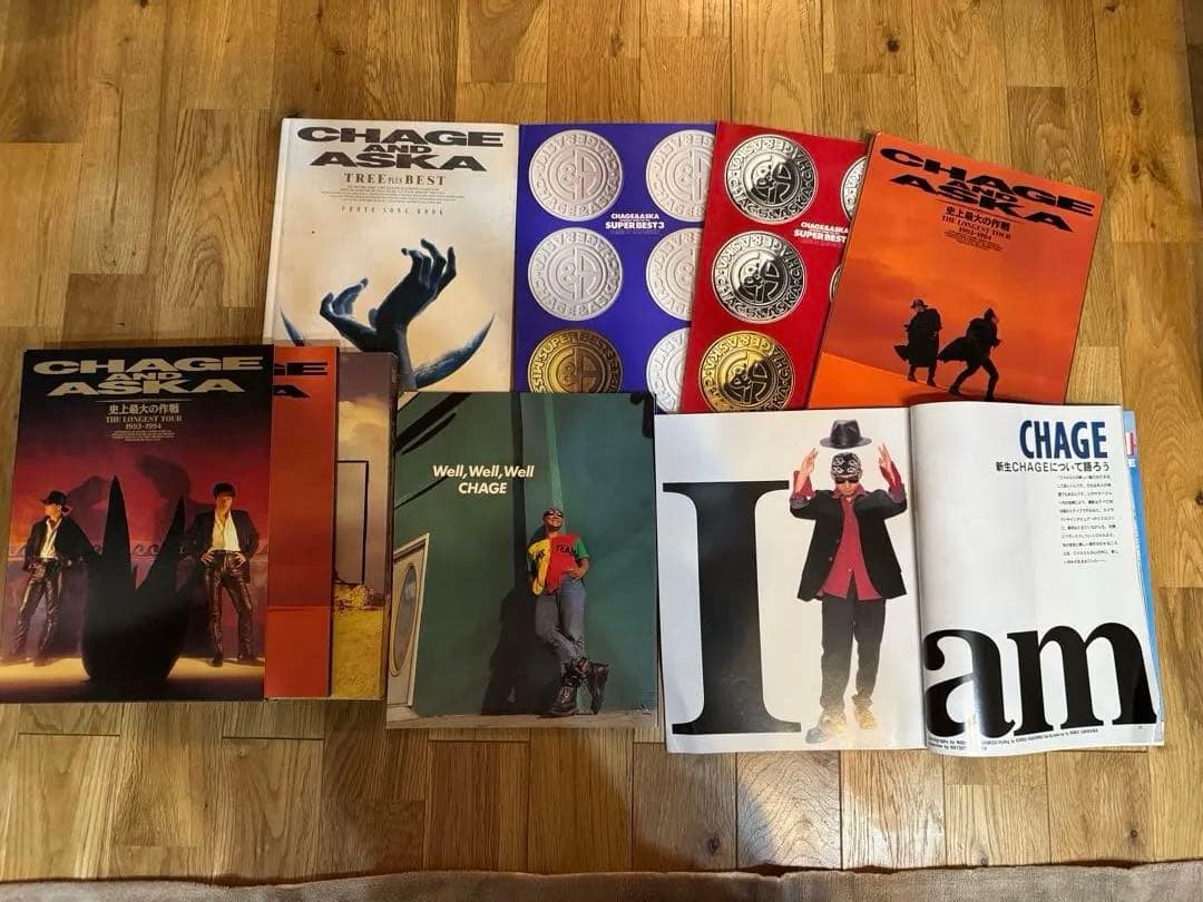 CHAGE & ASKA 雑誌・カタログセット グッズあり CHAGE & ASKA ツアー