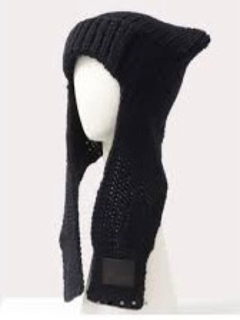 新品Vivienne Westwood キャットイヤーフラップニット 猫耳