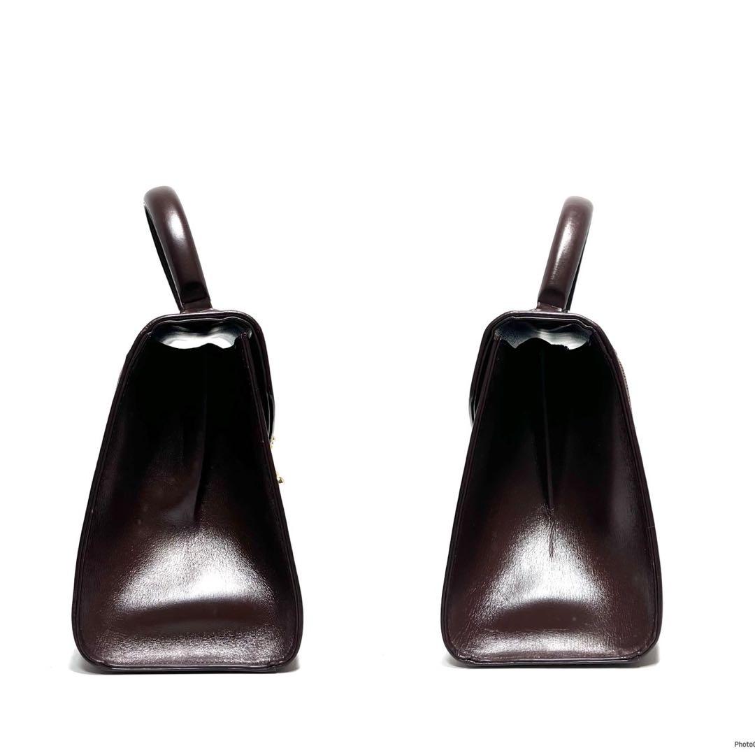 【美品】COMTESSE Germany製 コンテス/ホースヘアー/ハンドバッグ