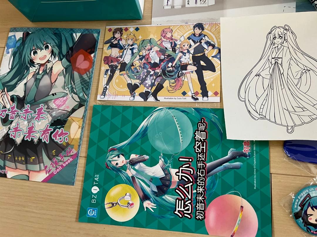 初音ミク miku with you 2017 海外 中国 上海 グッズセット 初音ミク