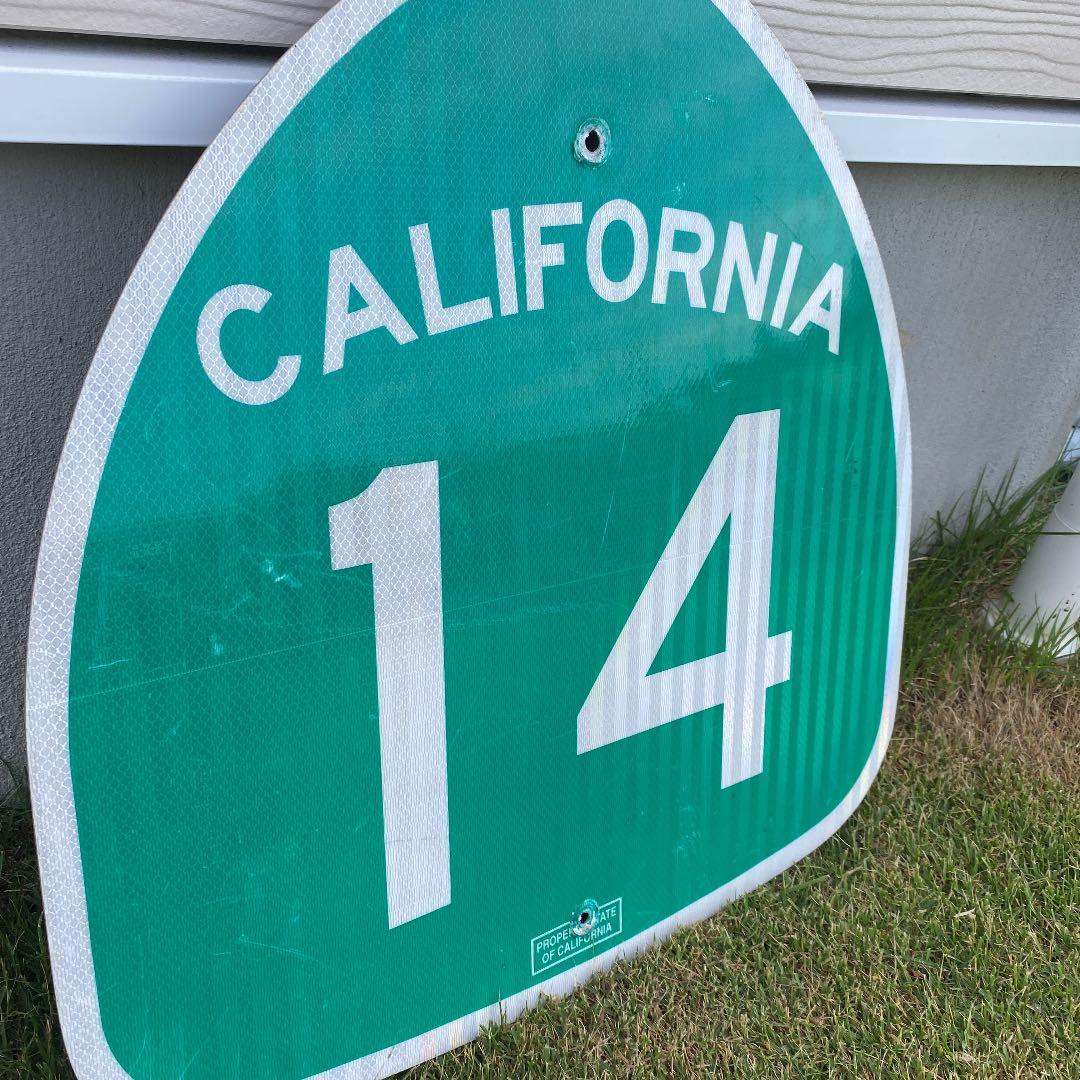 USA CALIFORNIA 57 ロードサイン／道路標識看板／アメリカ雑貨 ロード