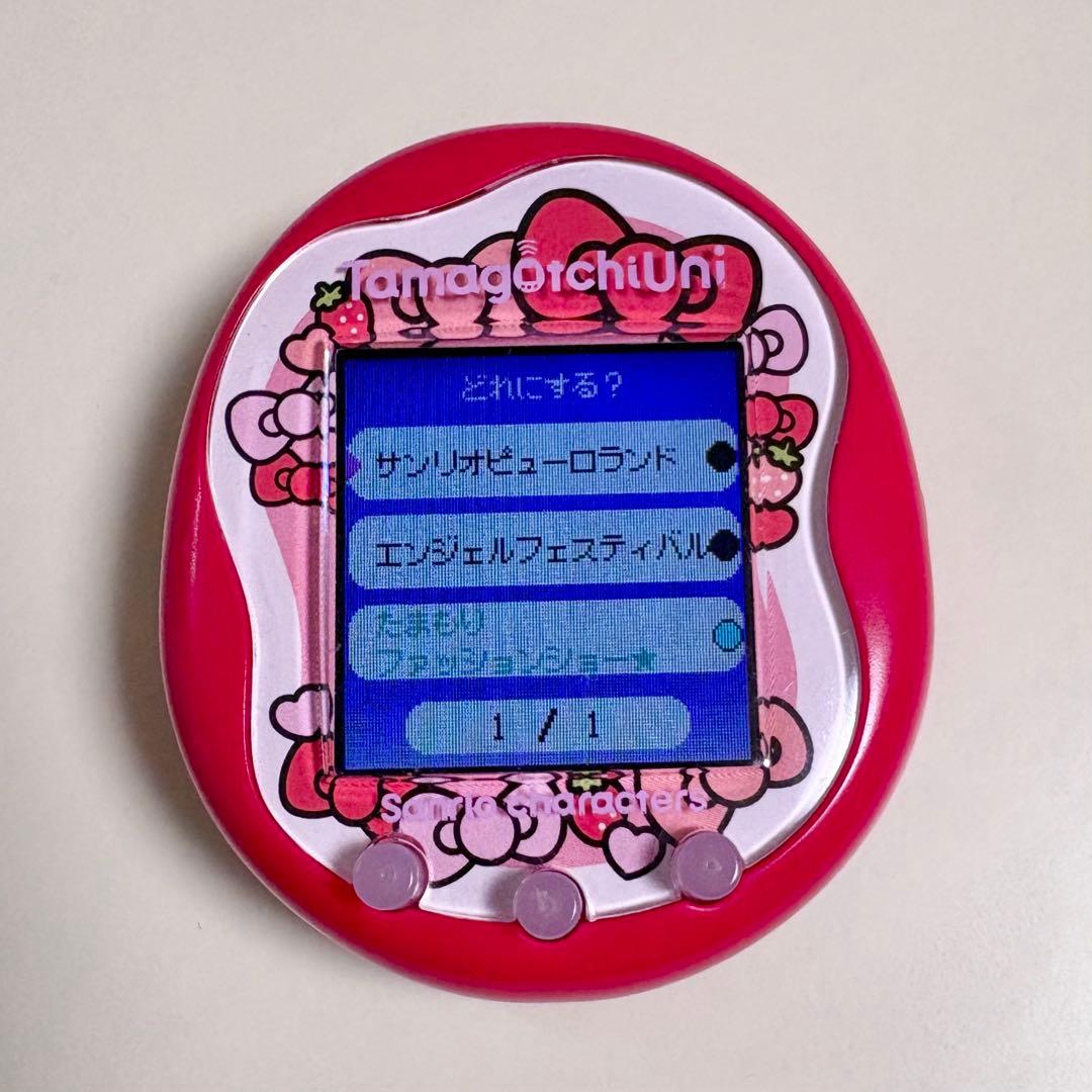 Tamagotchi Uni サンリオキャラクターズ たまバースチケット3枚付き