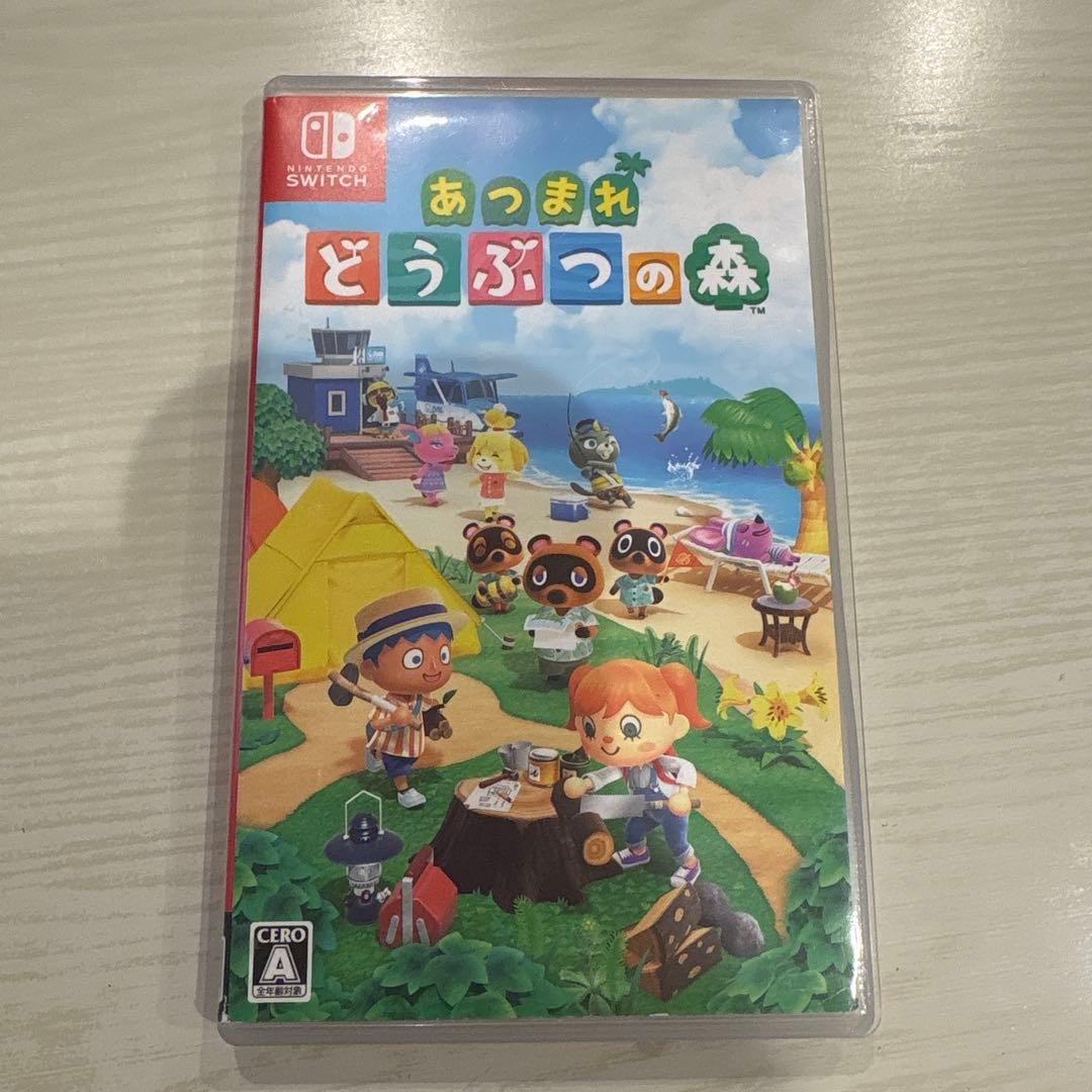任天堂 Switch 本体・社外品コントローラー・あつ森 ソフトのセット