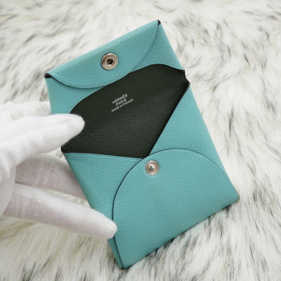 未使用品　箱付き　HERMES エルメス　小銭入れ　ケース　バスティア