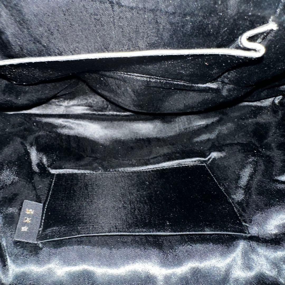 極美品 ビーズバッグ　アンティーク　総ビーズ 和装 花