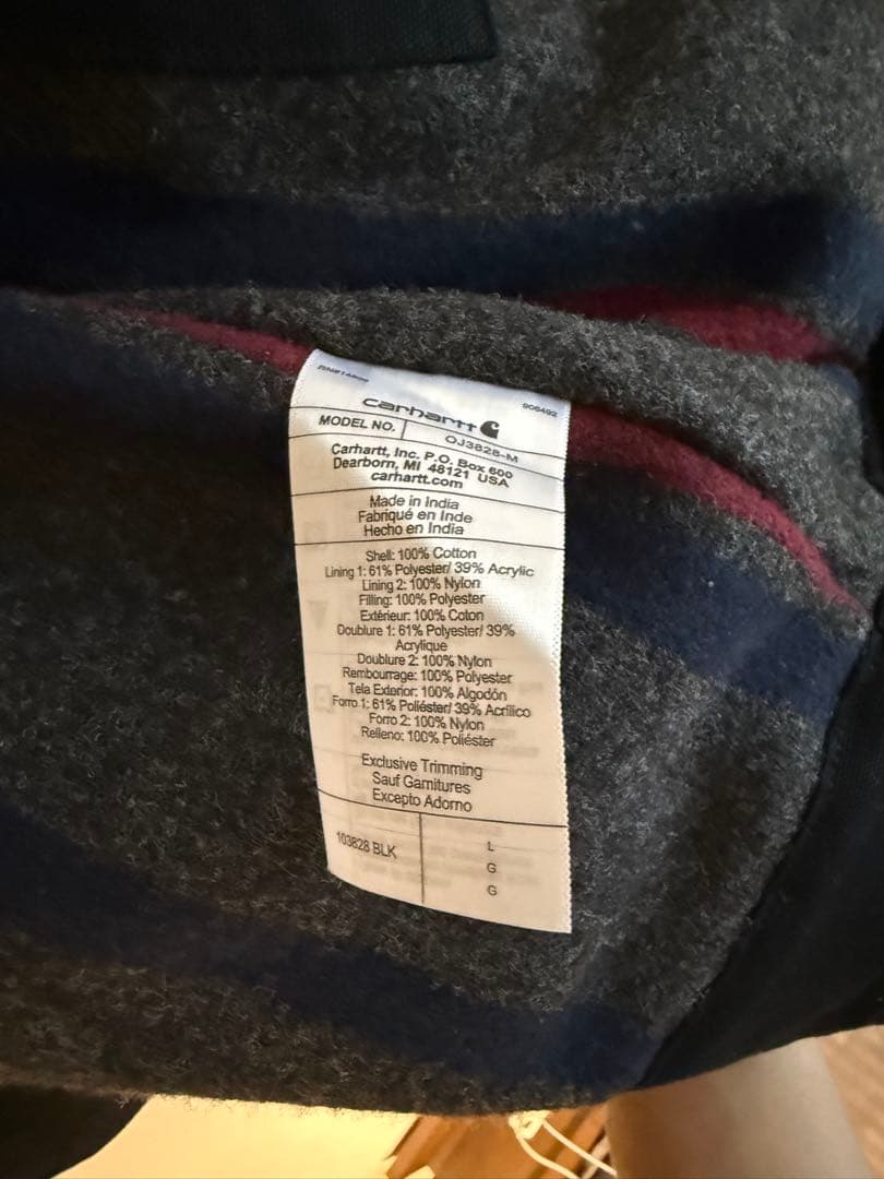 Carhartt デトロイトジャケット　ブラック