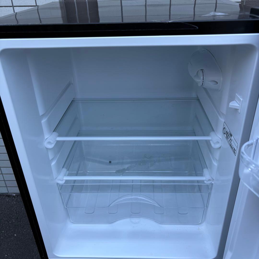 【東京23区設置無料‼️】ニトリ　冷蔵庫　2021年製　黒