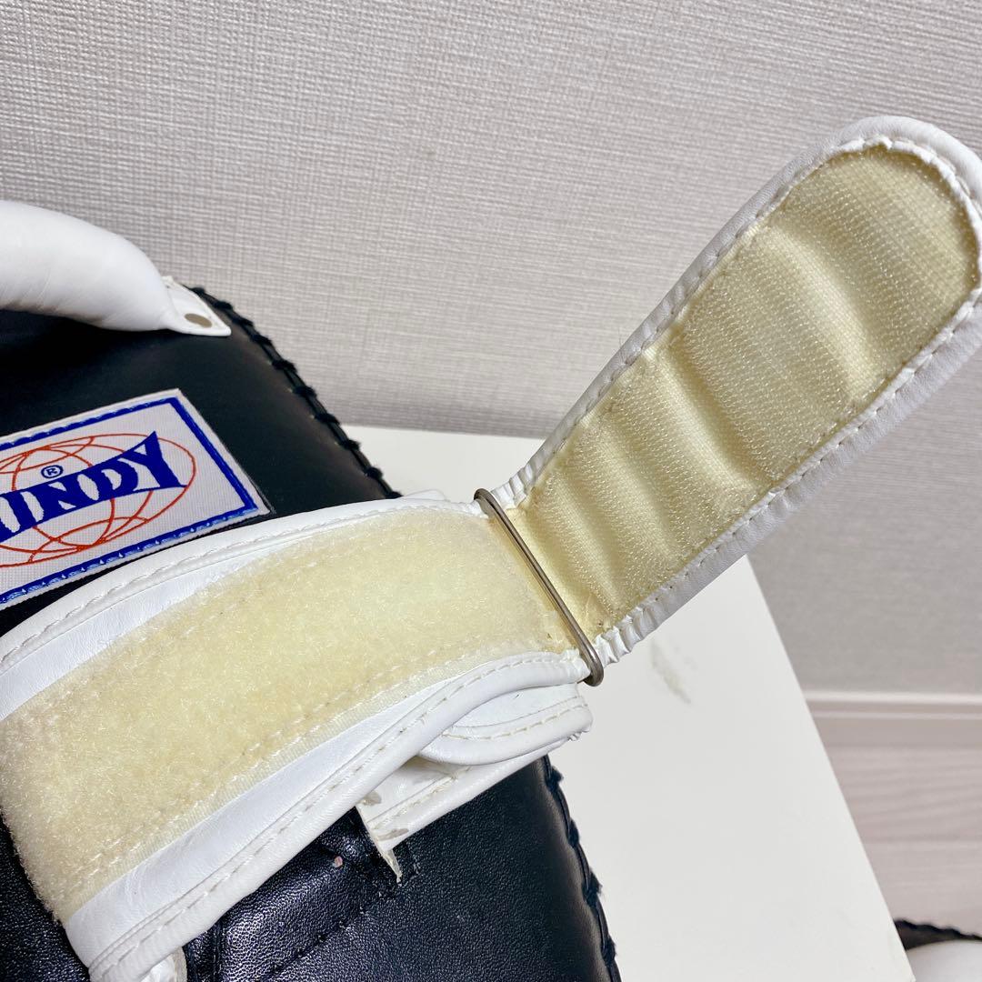 プロ仕様】 WINDY KP-8 キックミット 2個セット 本革製 牛革