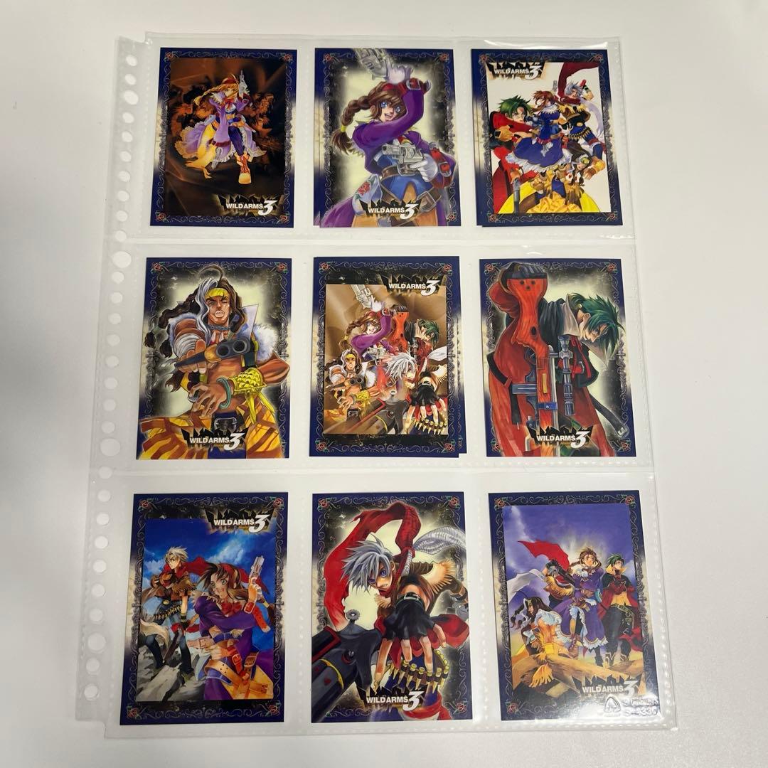 ワイルドアームズ3 WILDARMSトレーディングカード 全99種 フルコンプ